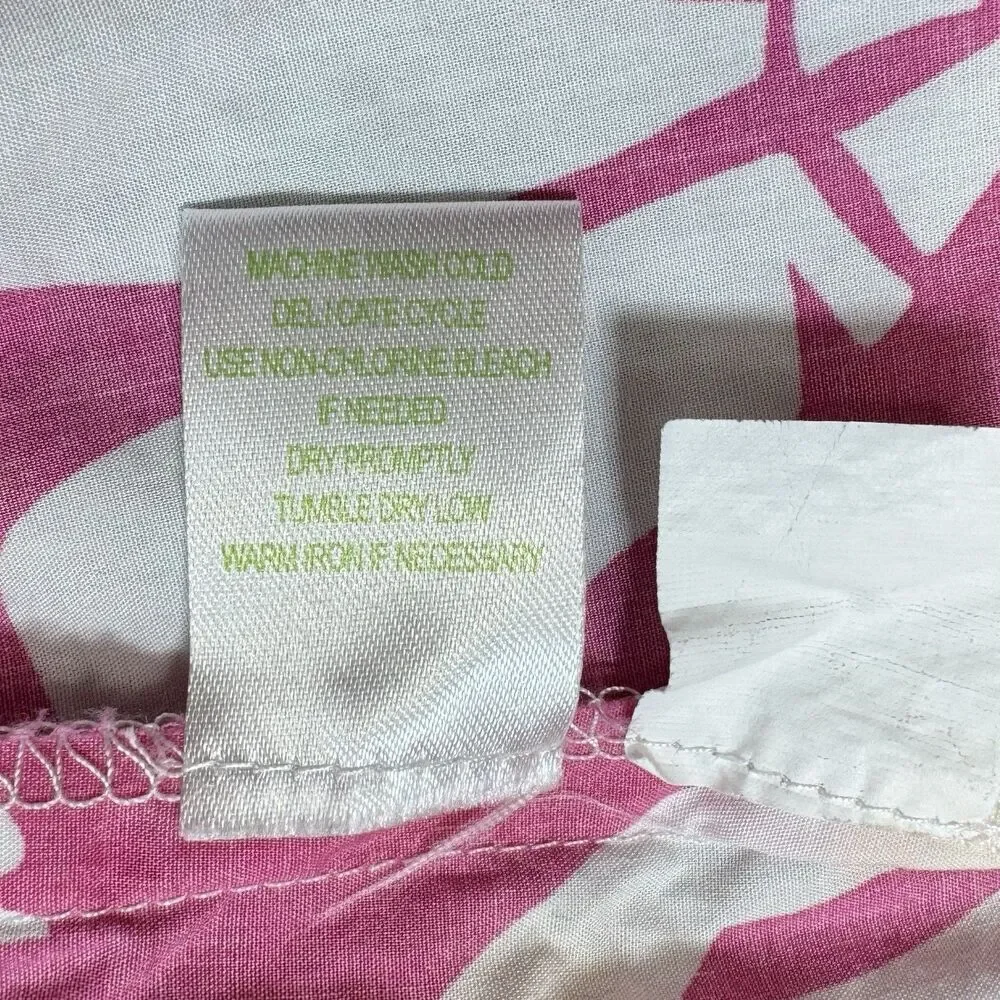 Lilly Pulitzer Adrianna Daquari Pin Sundress Girl 8‎ Pink White Floral Hawaiian